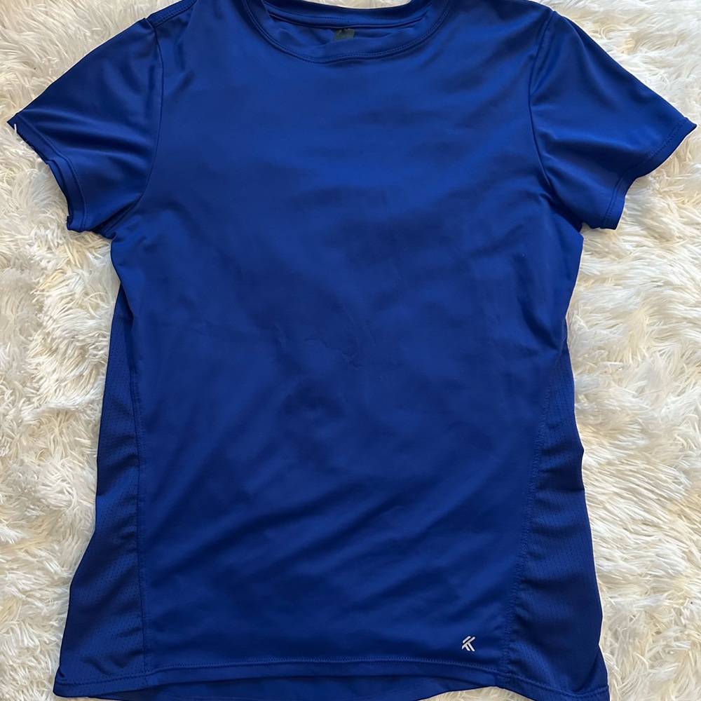 Blue Workout Top